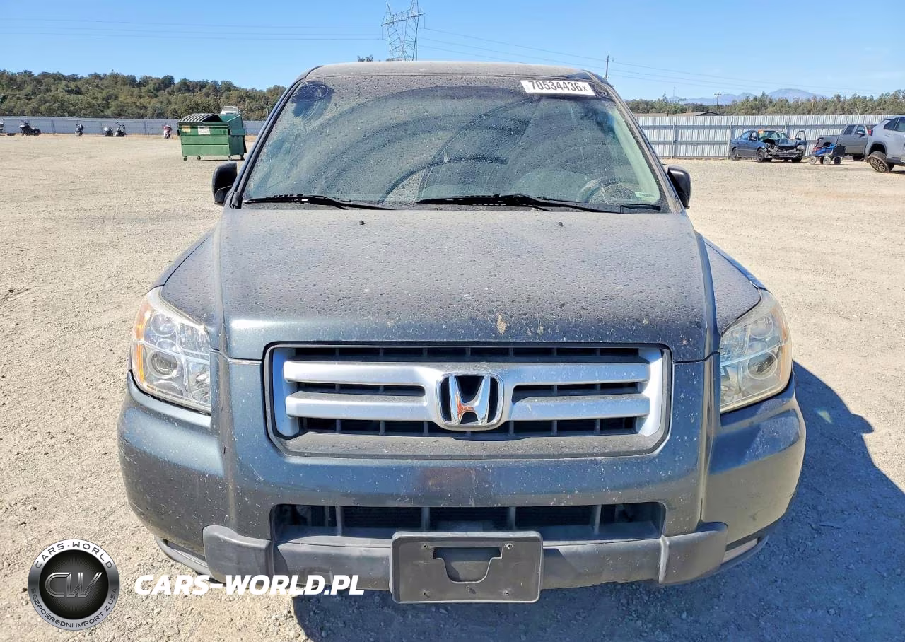 2006 Honda Pilot Lx VIN:5FNYF28126B012378 - 5