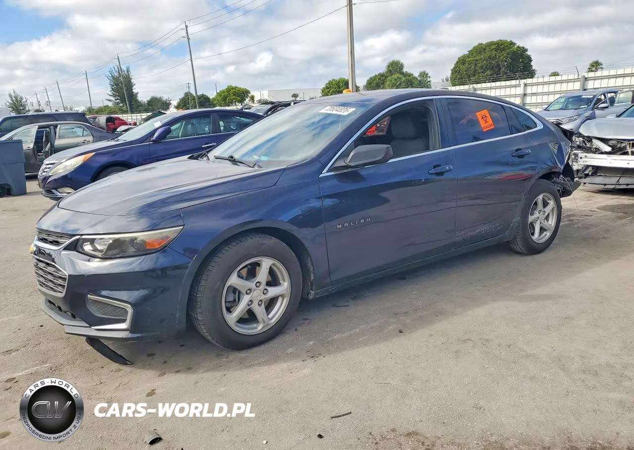 2016 Chevrolet Malibu Ls VIN:1G1ZB5ST2GF192494 - 1