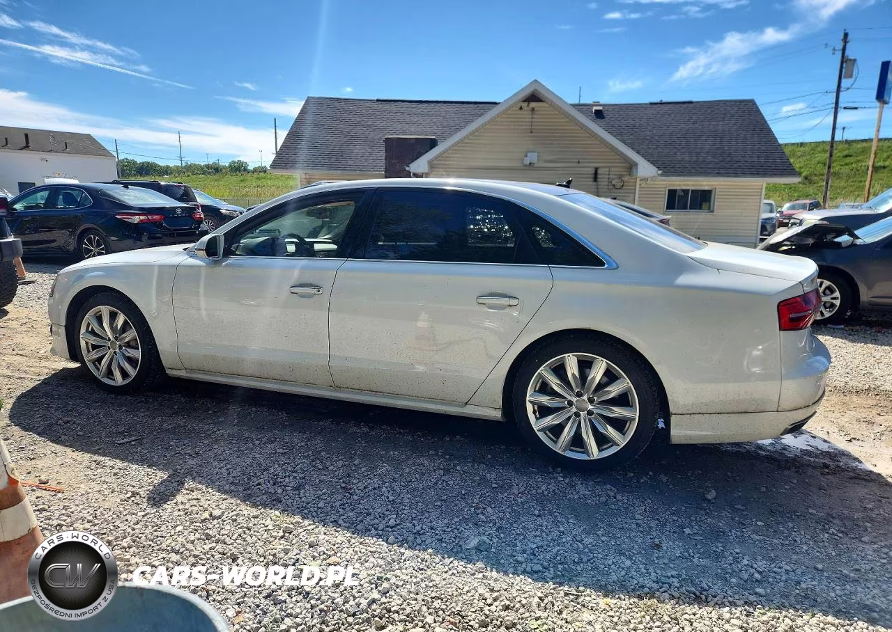 2017 Audi A8 L Quattro VIN:WAU43AFD1HN018284 - 2
