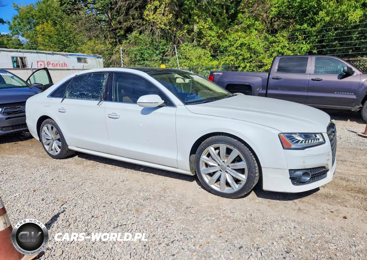 2017 Audi A8 L Quattro VIN:WAU43AFD1HN018284 - 4