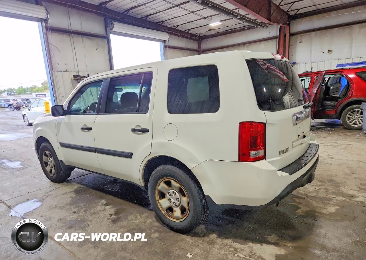 2014 Honda Pilot Lx VIN:5FNYF4H29EB022182 - 2