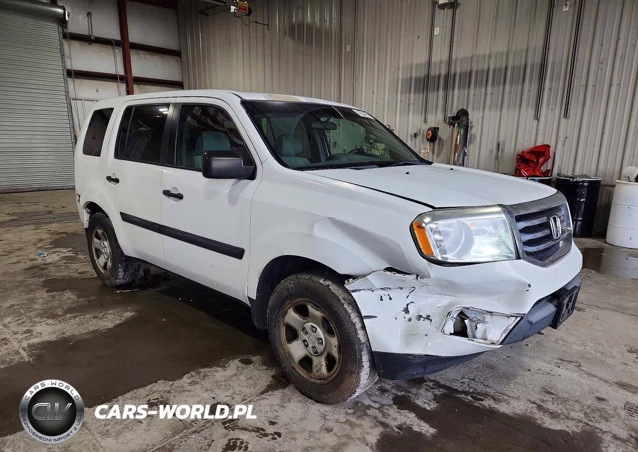 2014 Honda Pilot Lx VIN:5FNYF4H29EB022182 - 4