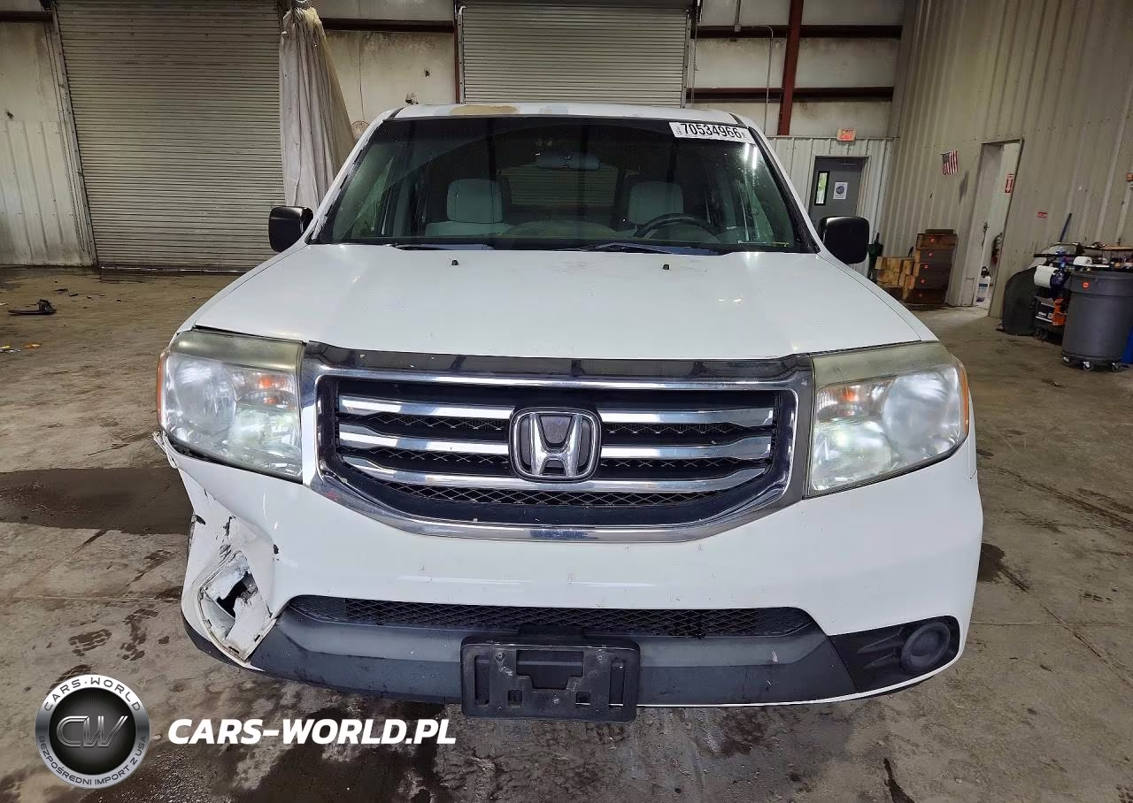 2014 Honda Pilot Lx VIN:5FNYF4H29EB022182 - 5
