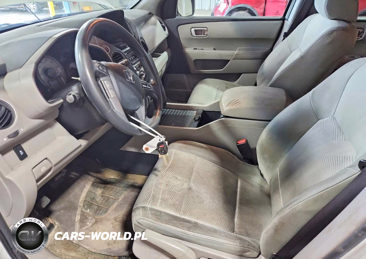 2014 Honda Pilot Lx VIN:5FNYF4H29EB022182 - 7