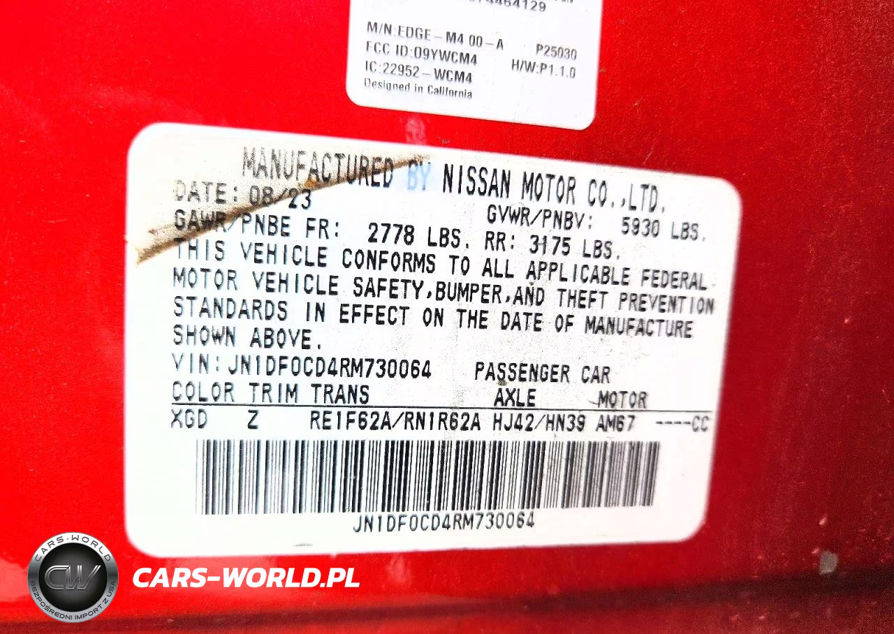2024 Nissan Ariya Platinum + VIN:JN1DF0CD4RM730064 - 13