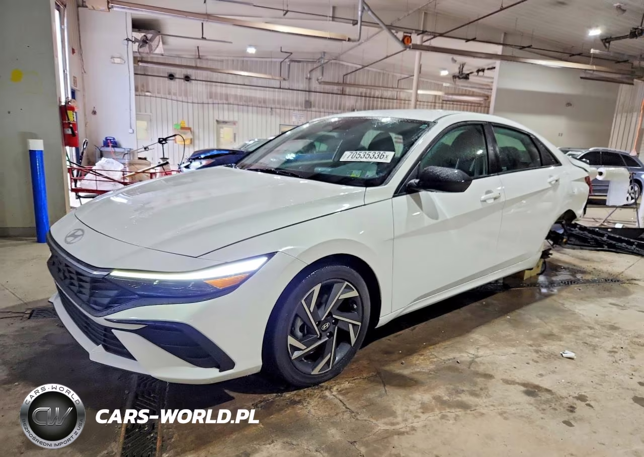 2025 Hyundai Elantra Hybrid Sel Sport VIN:KMHLM4DJ0SU133666 - 1