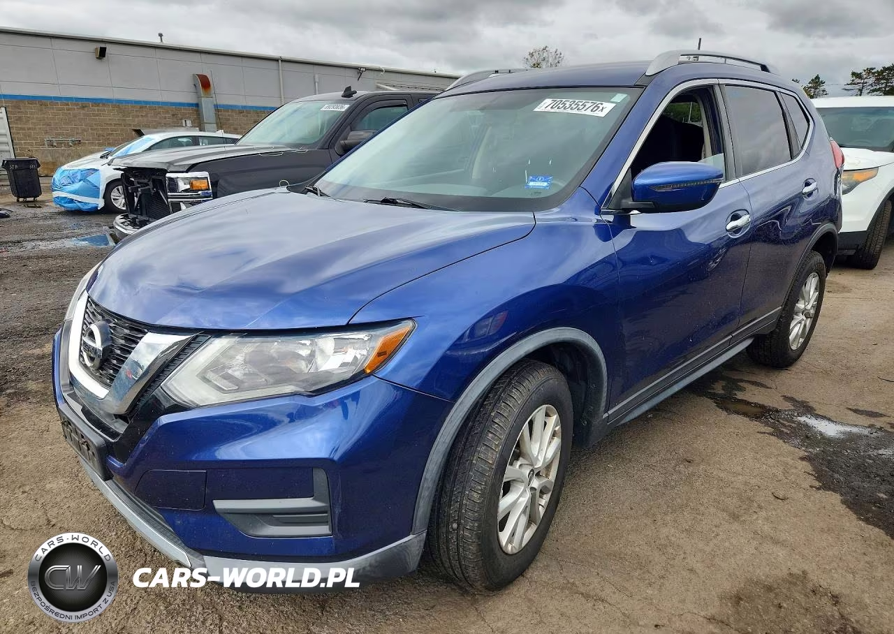 2017 Nissan Rogue Sv VIN:KNMAT2MV2HP502489 - 1