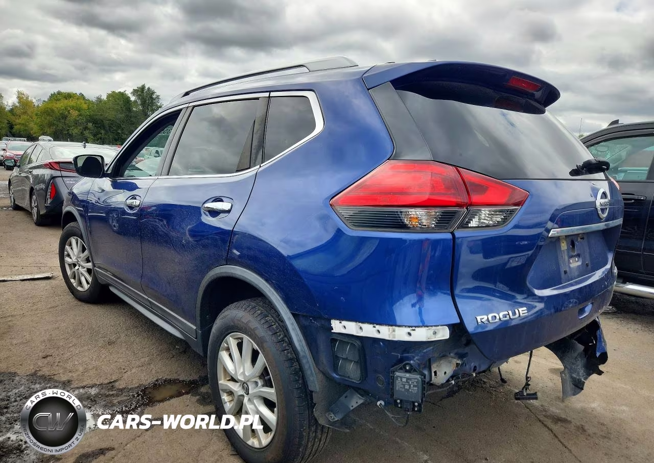 2017 Nissan Rogue Sv VIN:KNMAT2MV2HP502489 - 2