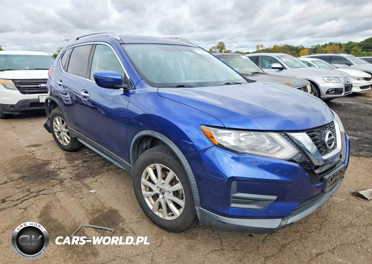 2017 Nissan Rogue Sv VIN:KNMAT2MV2HP502489 - 4