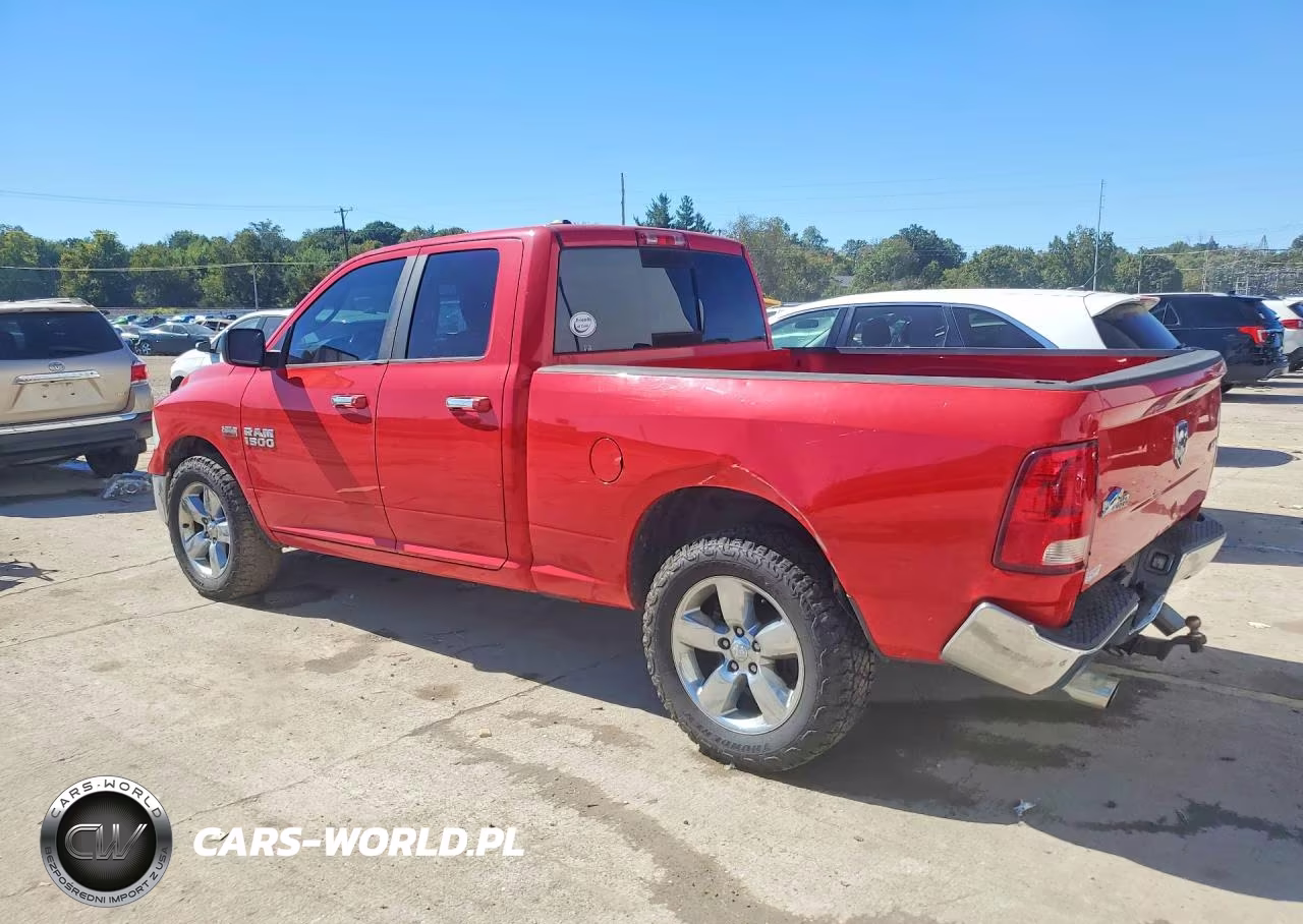 2014 Ram 1500 Slt VIN:1C6RR7GT0ES206492 - 2