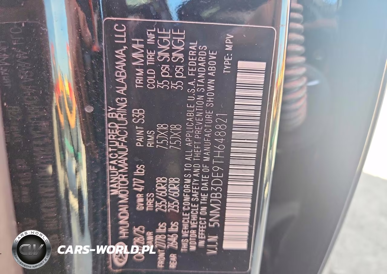 2026 Hyundai Tucson Sel VIN:5NMJB3DE9TH648821 - 14