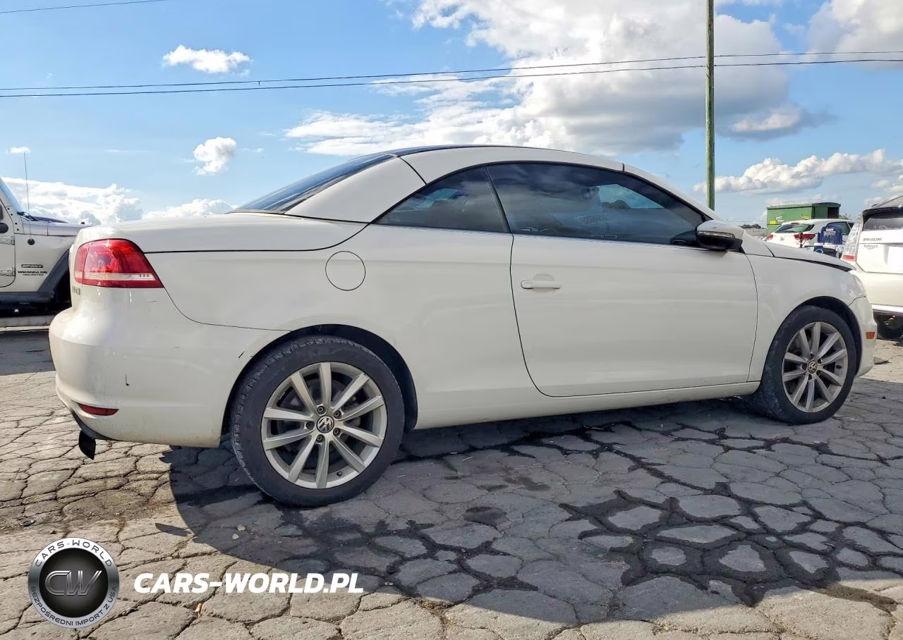 2012 Volkswagen Eos Komfort VIN:WVWBW7AH1CV014534 - 3