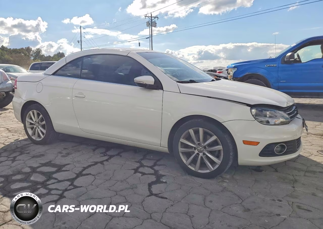 2012 Volkswagen Eos Komfort VIN:WVWBW7AH1CV014534 - 4