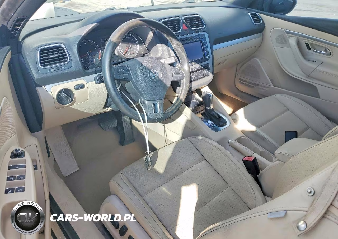 2012 Volkswagen Eos Komfort VIN:WVWBW7AH1CV014534 - 8