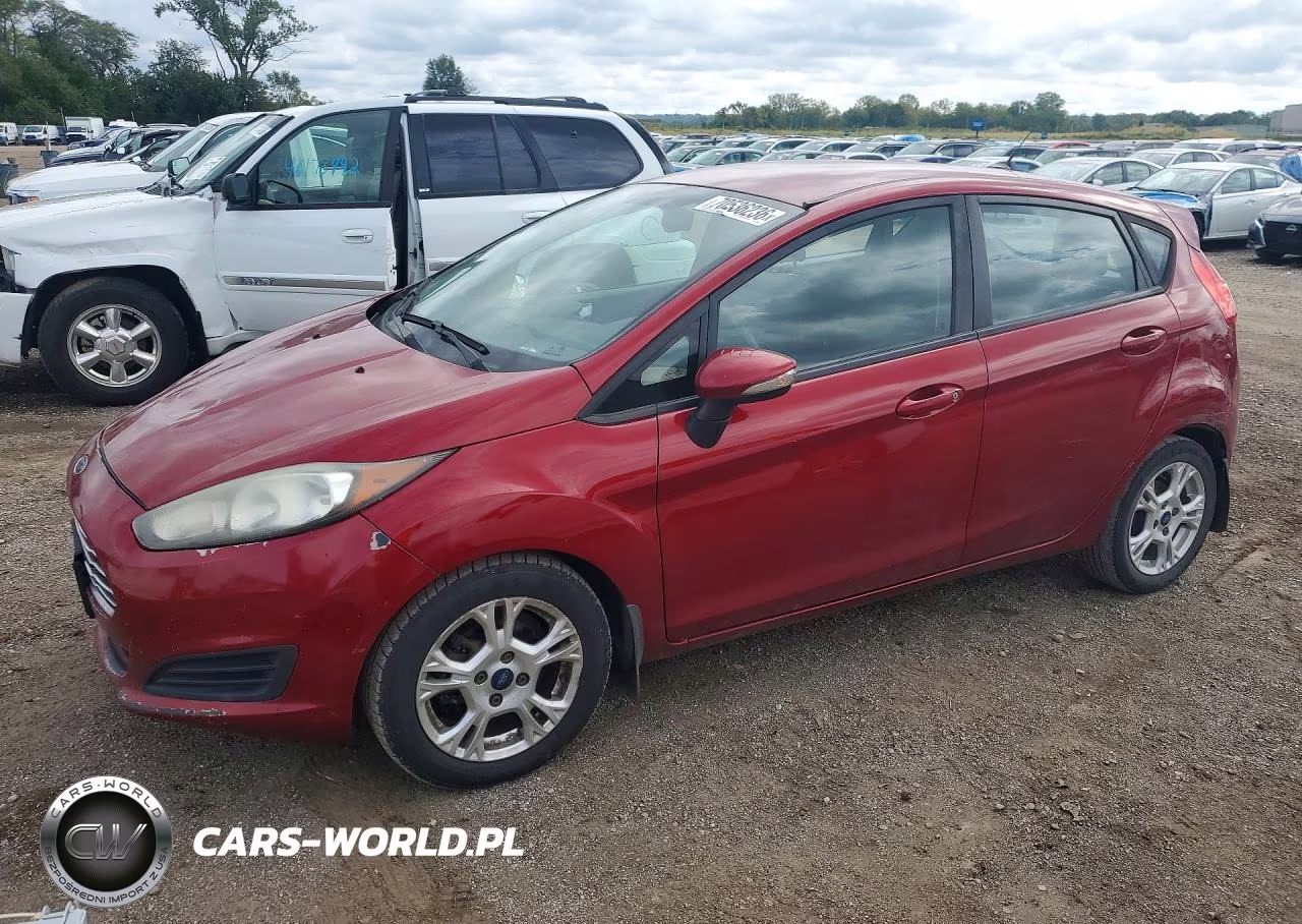 2014 Ford Fiesta Se VIN:3FADP4EJ0EM234011 - 1