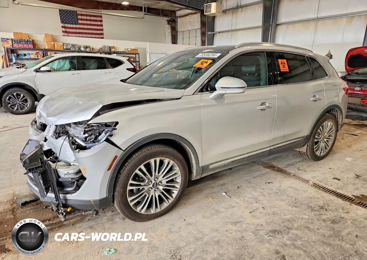 2017 Lincoln Mkx Reserve VIN:2LMPJ8LRXHBL37435 - 1