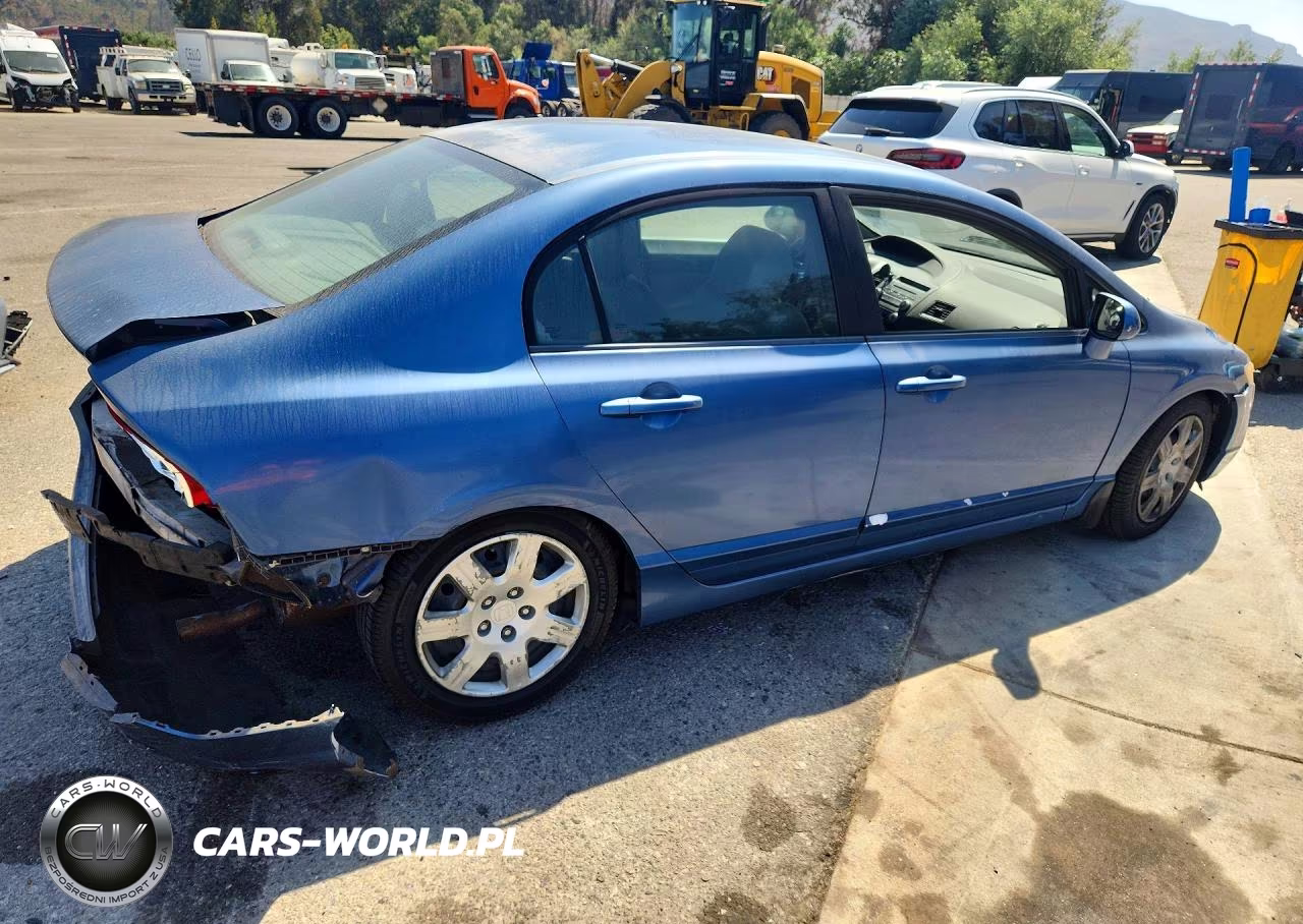 2008 Honda Civic Lx VIN:1HGFA16518L059506 - 3