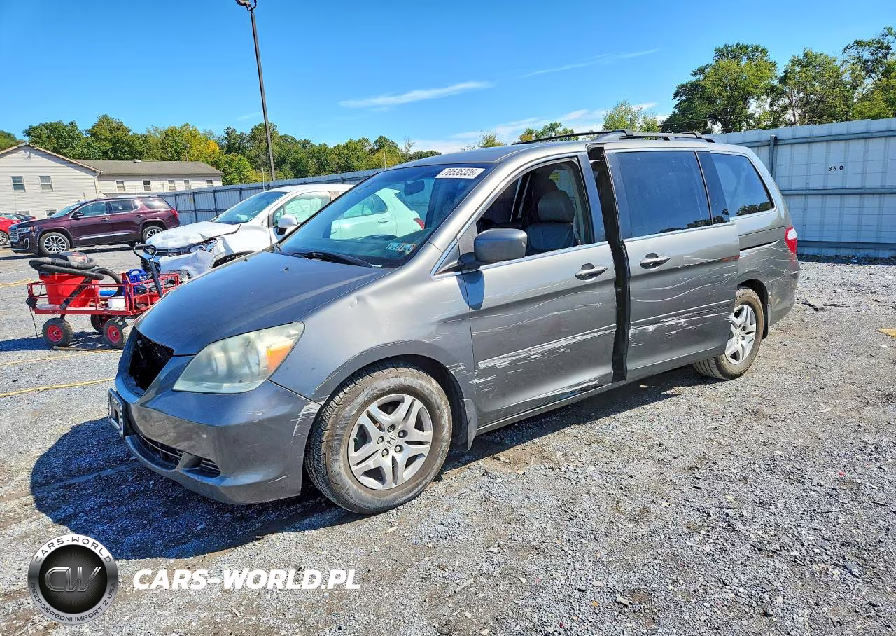 2007 Honda Odyssey Exl VIN:5FNRL38747B108571 - 1