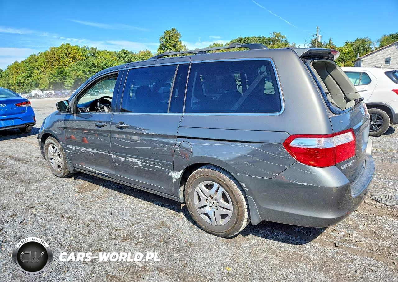 2007 Honda Odyssey Exl VIN:5FNRL38747B108571 - 2