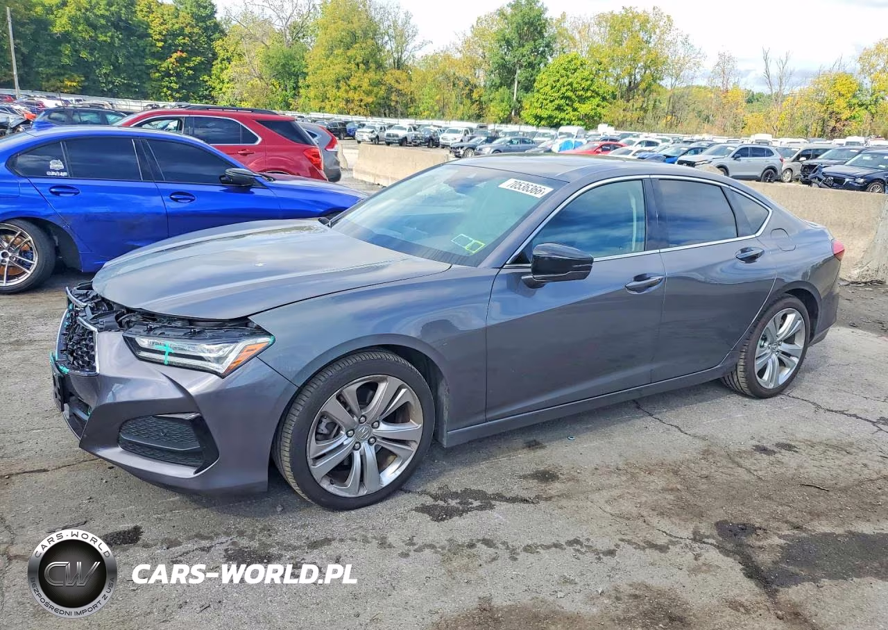 2021 Acura Tlx Technology VIN:19UUB6F4XMA001389 - 1