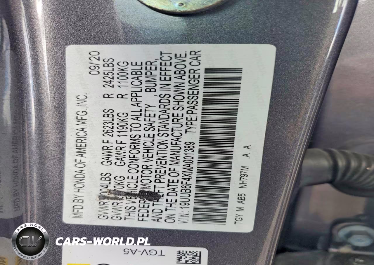 2021 Acura Tlx Technology VIN:19UUB6F4XMA001389 - 13