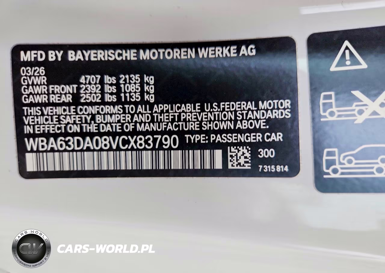 2027 B M W 4 Series 2D Coupe 430I xDrive Msport VIN:WBA63DA08VCX83790 - 12