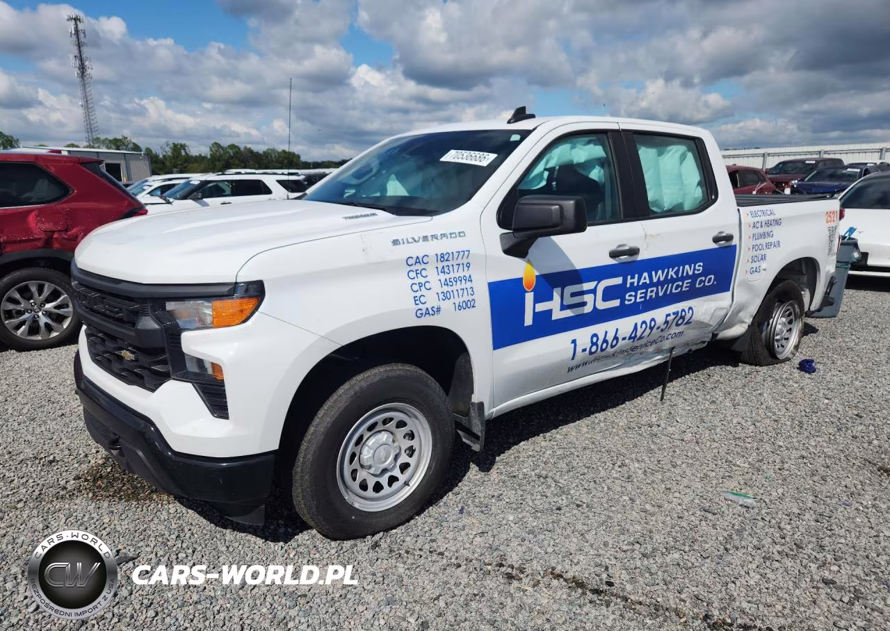2025 Chevrolet Silverado C1500 VIN:3GCPAAEK9SG244580 - 1