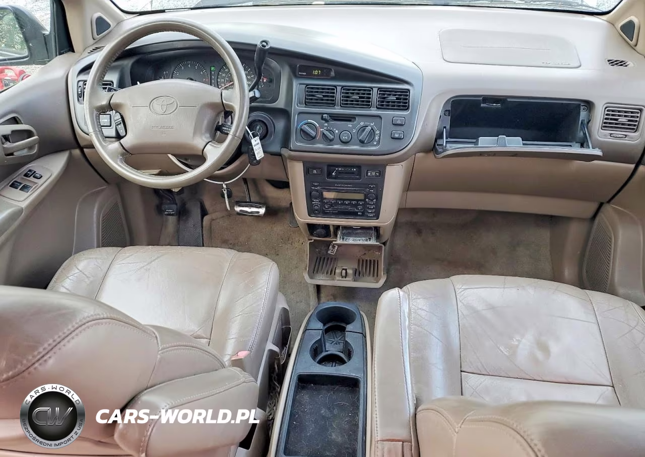 2000 Toyota Sienna Le VIN:4T3ZF13C4YU232819 - 8