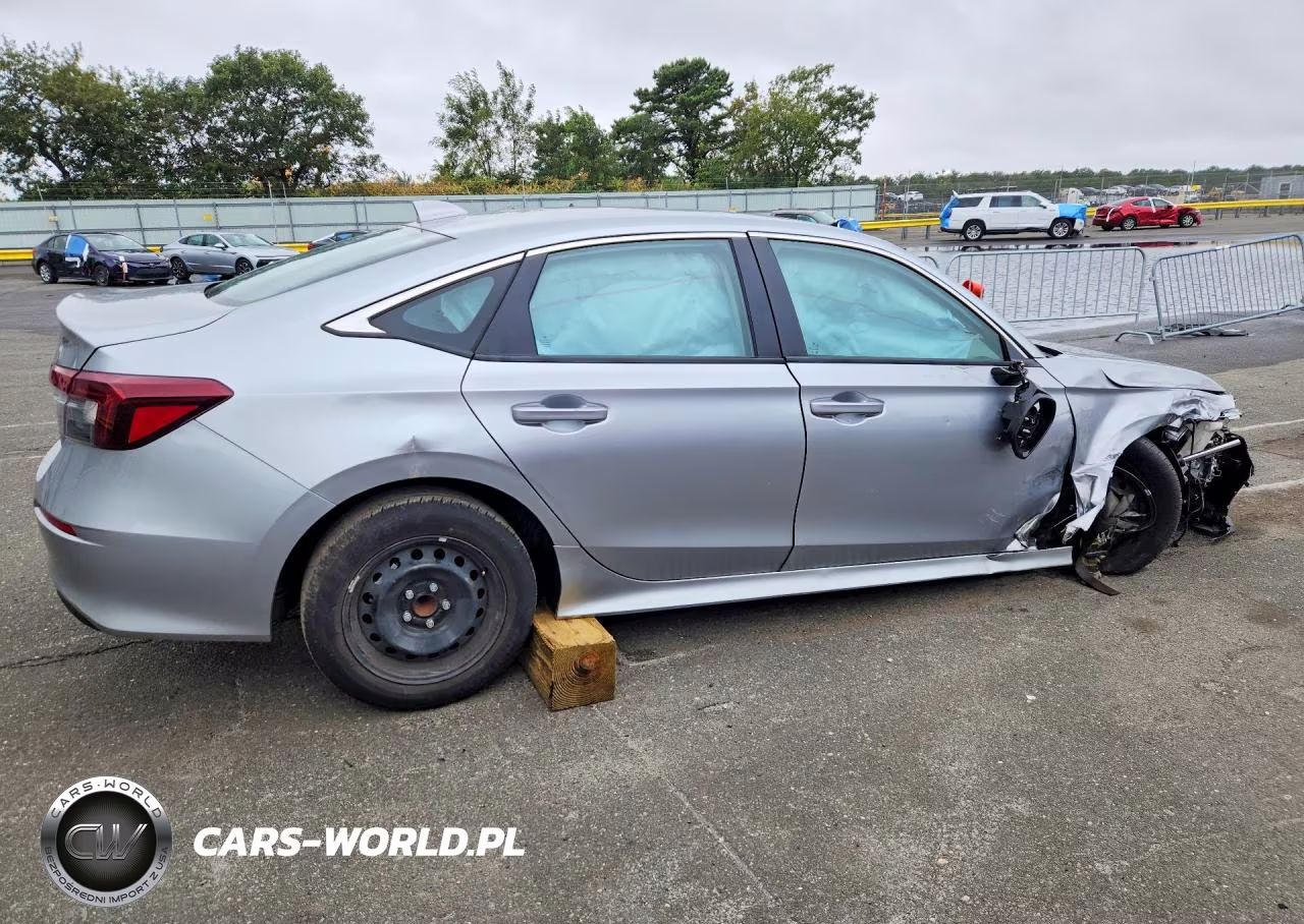 2025 Honda Civic Lx VIN:2HGFE2F20SH602302 - 3
