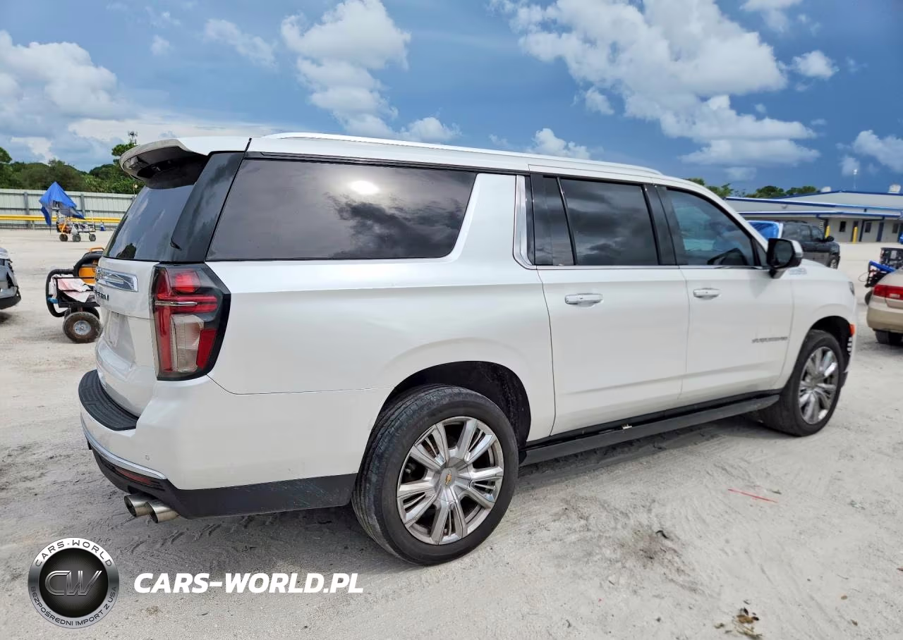 2021 Chevrolet Suburban K1500 High Country VIN:1GNSKGKL9MR209264 - 3