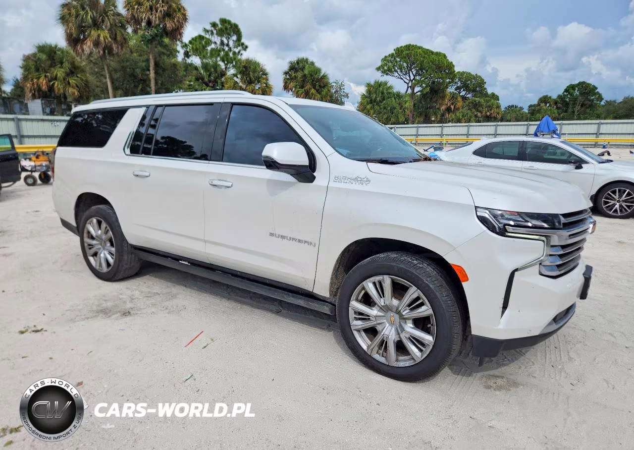 2021 Chevrolet Suburban K1500 High Country VIN:1GNSKGKL9MR209264 - 4