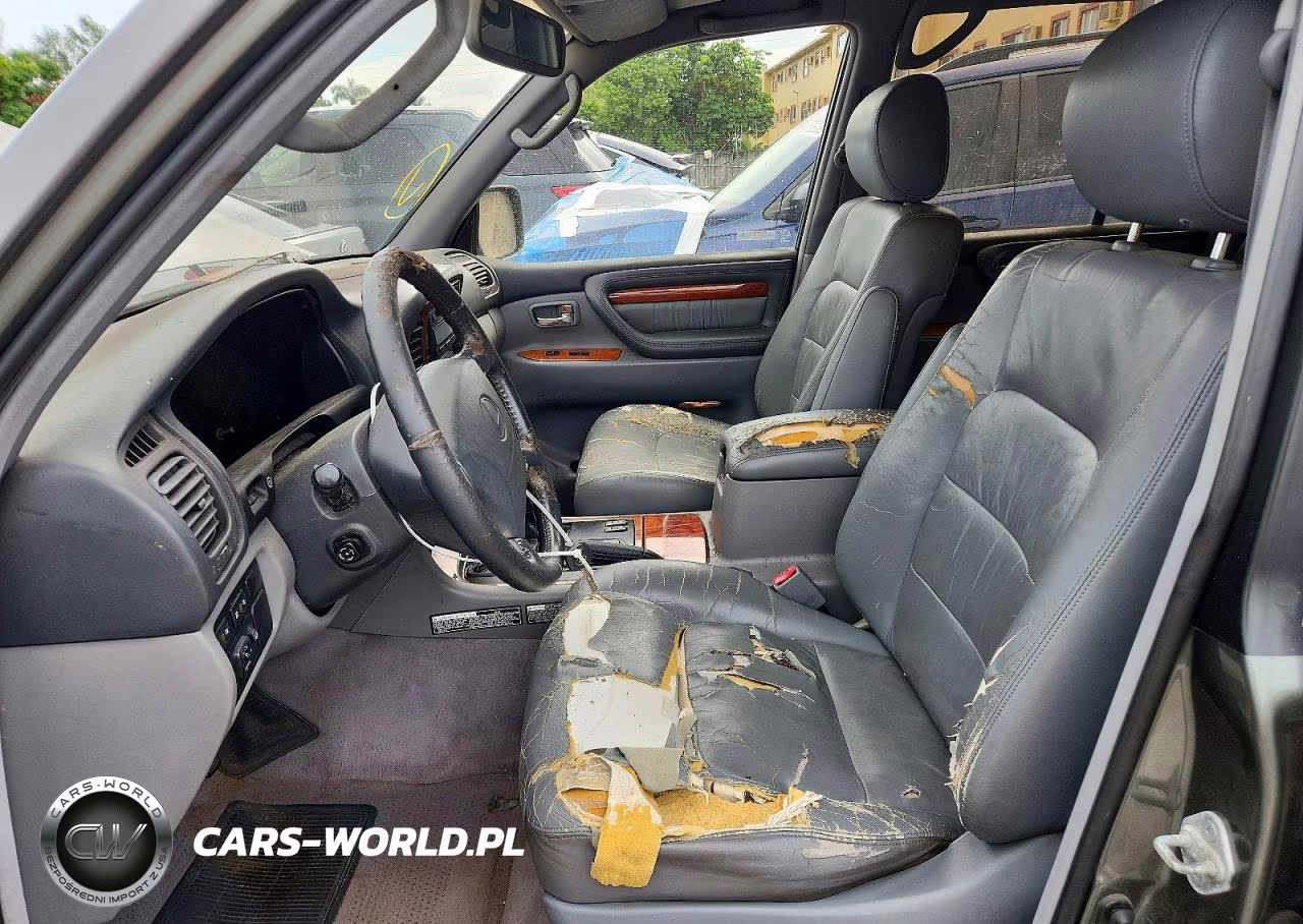 1999 Lexus Lx 470 VIN:JT6HT00W2X0039480 - 7