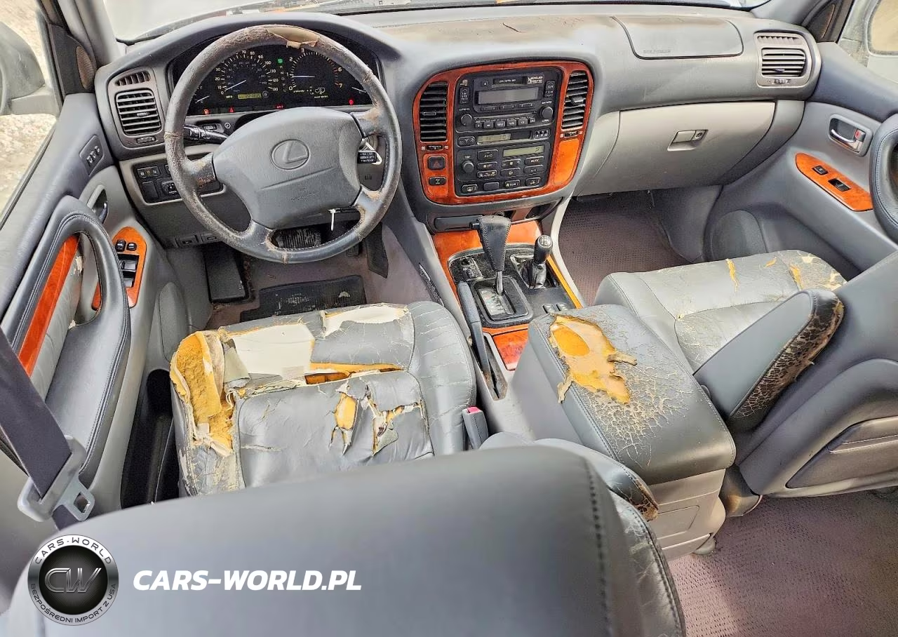 1999 Lexus Lx 470 VIN:JT6HT00W2X0039480 - 8