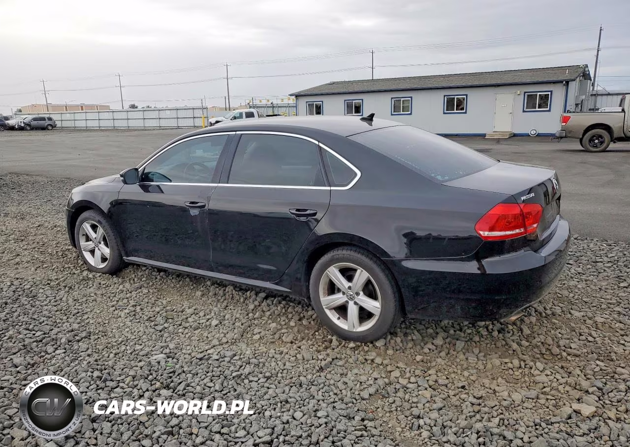 2013 Volkswagen Passat Se VIN:1VWBP7A31DC102799 - 2