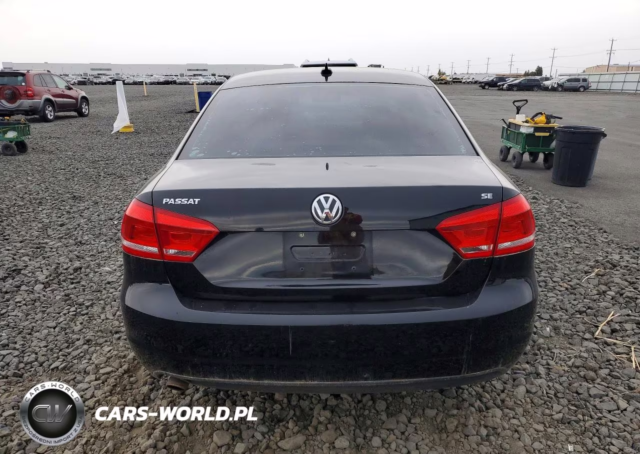 2013 Volkswagen Passat Se VIN:1VWBP7A31DC102799 - 6
