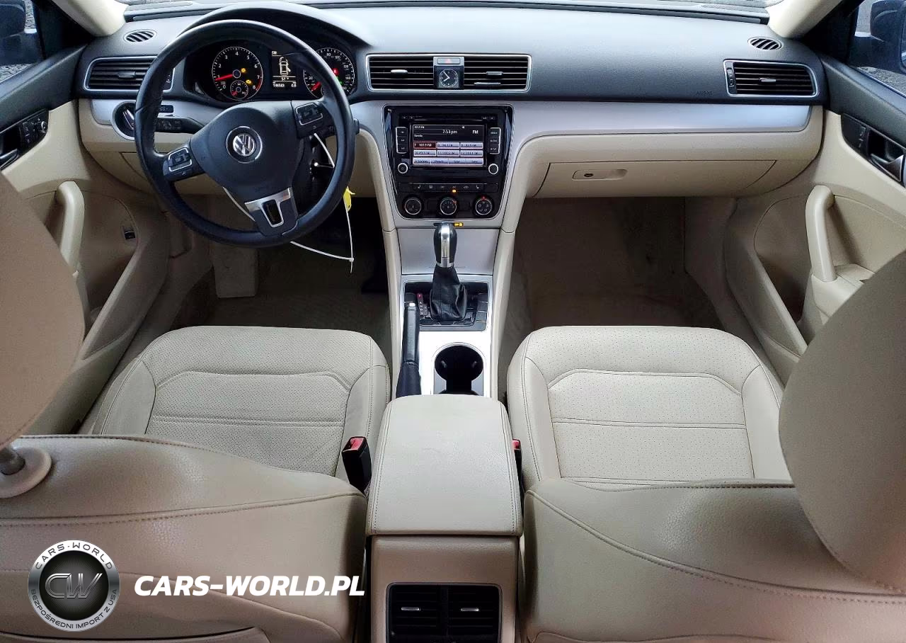 2013 Volkswagen Passat Se VIN:1VWBP7A31DC102799 - 8