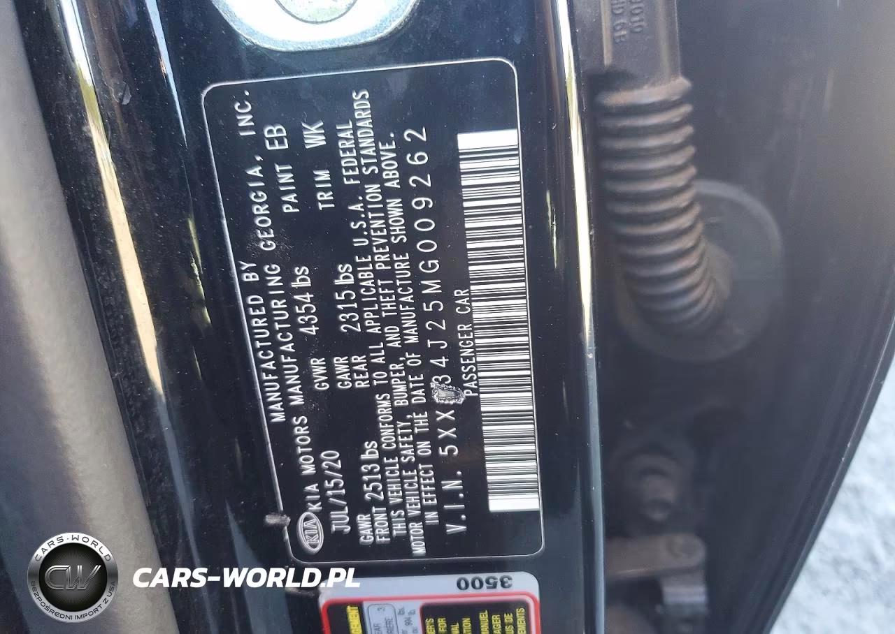 2021 Kia K5 Ex VIN:5XXG34J25MG009262 - 12
