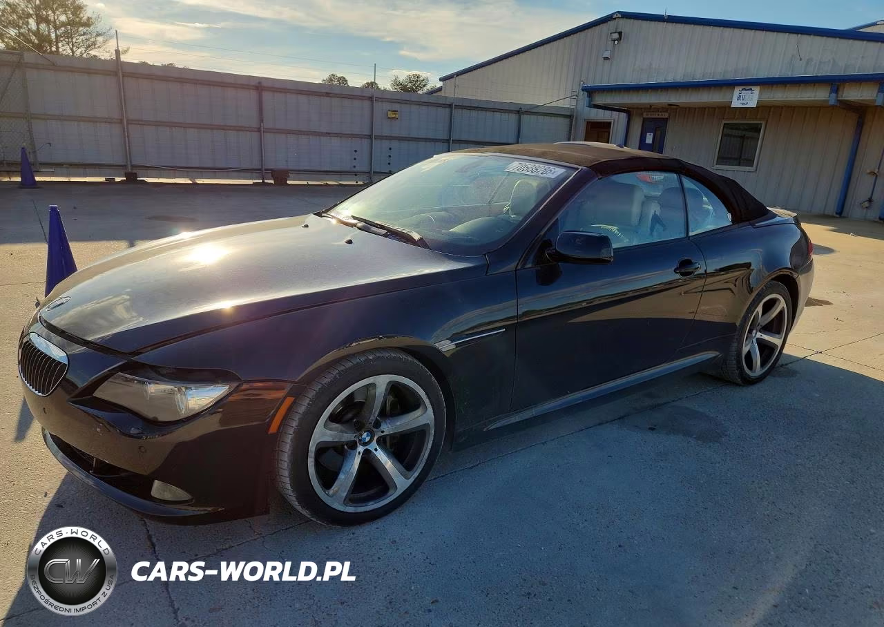 2008 BMW 650 I VIN:WBAEB53508CX60201 - 1