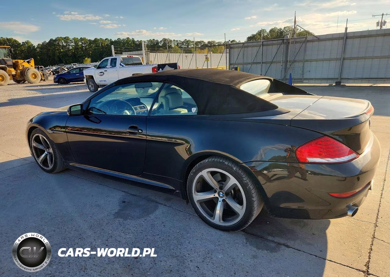 2008 BMW 650 I VIN:WBAEB53508CX60201 - 2