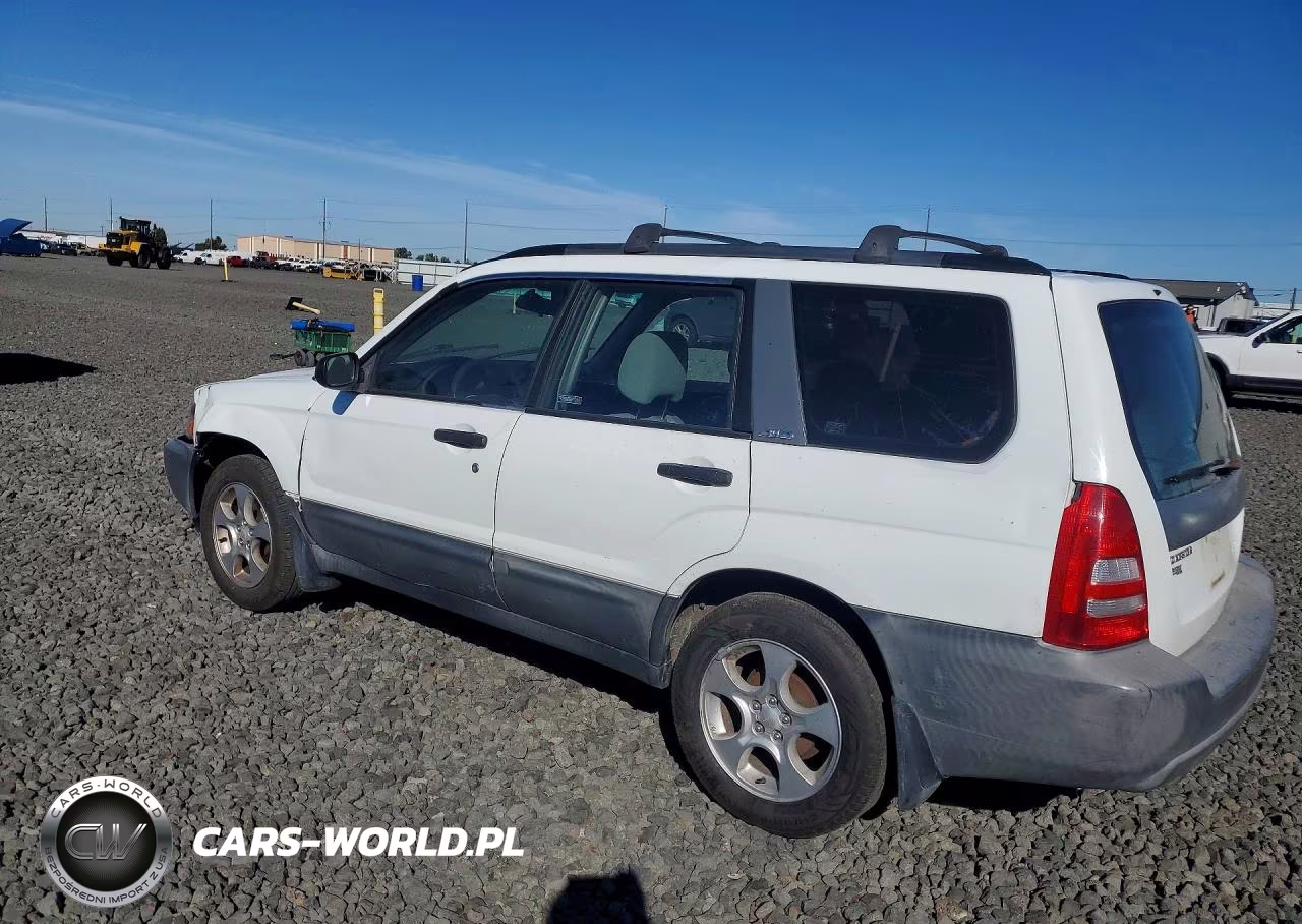 2003 Subaru Forester 2.5X VIN:JF1SG636X3H709196 - 2