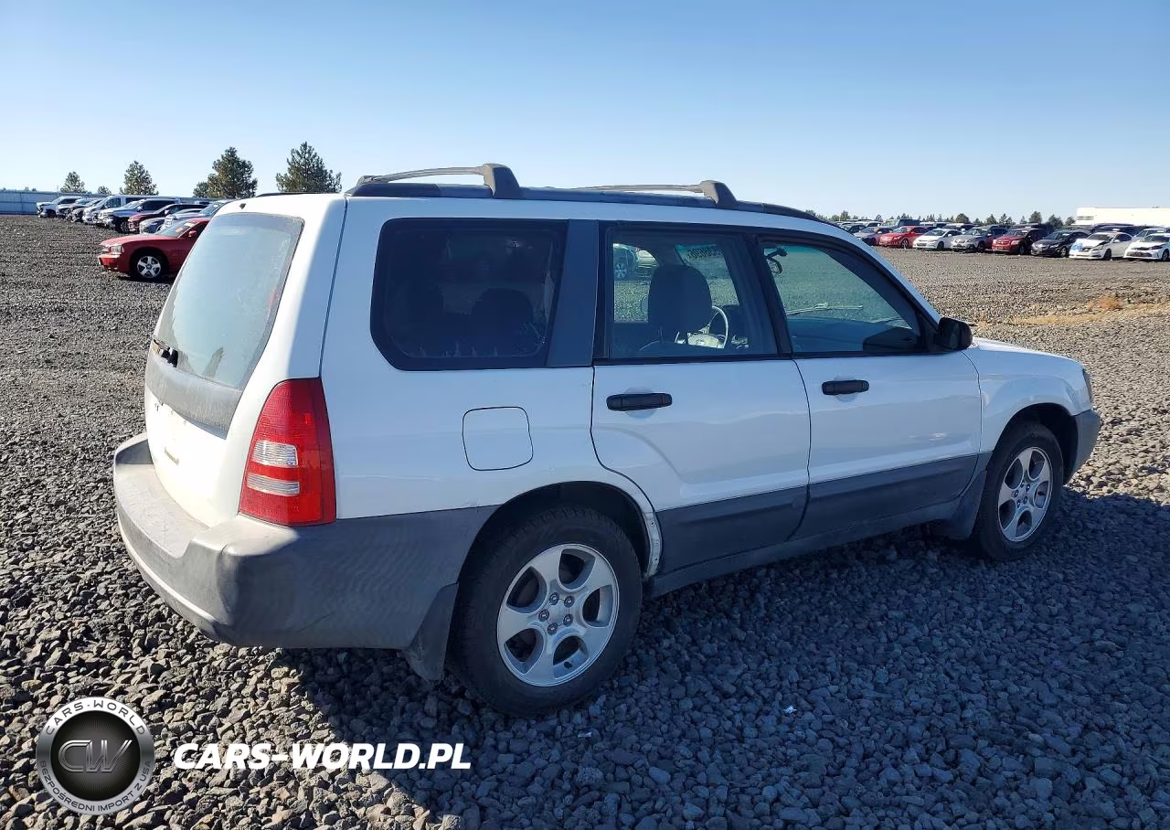 2003 Subaru Forester 2.5X VIN:JF1SG636X3H709196 - 3
