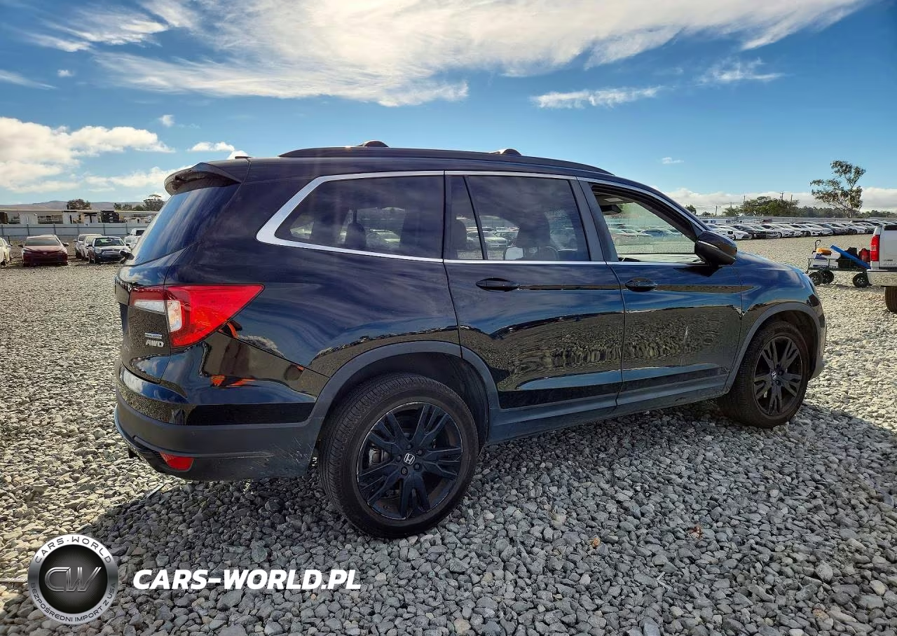 2021 Honda Pilot Se VIN:5FNYF6H20MB004728 - 3