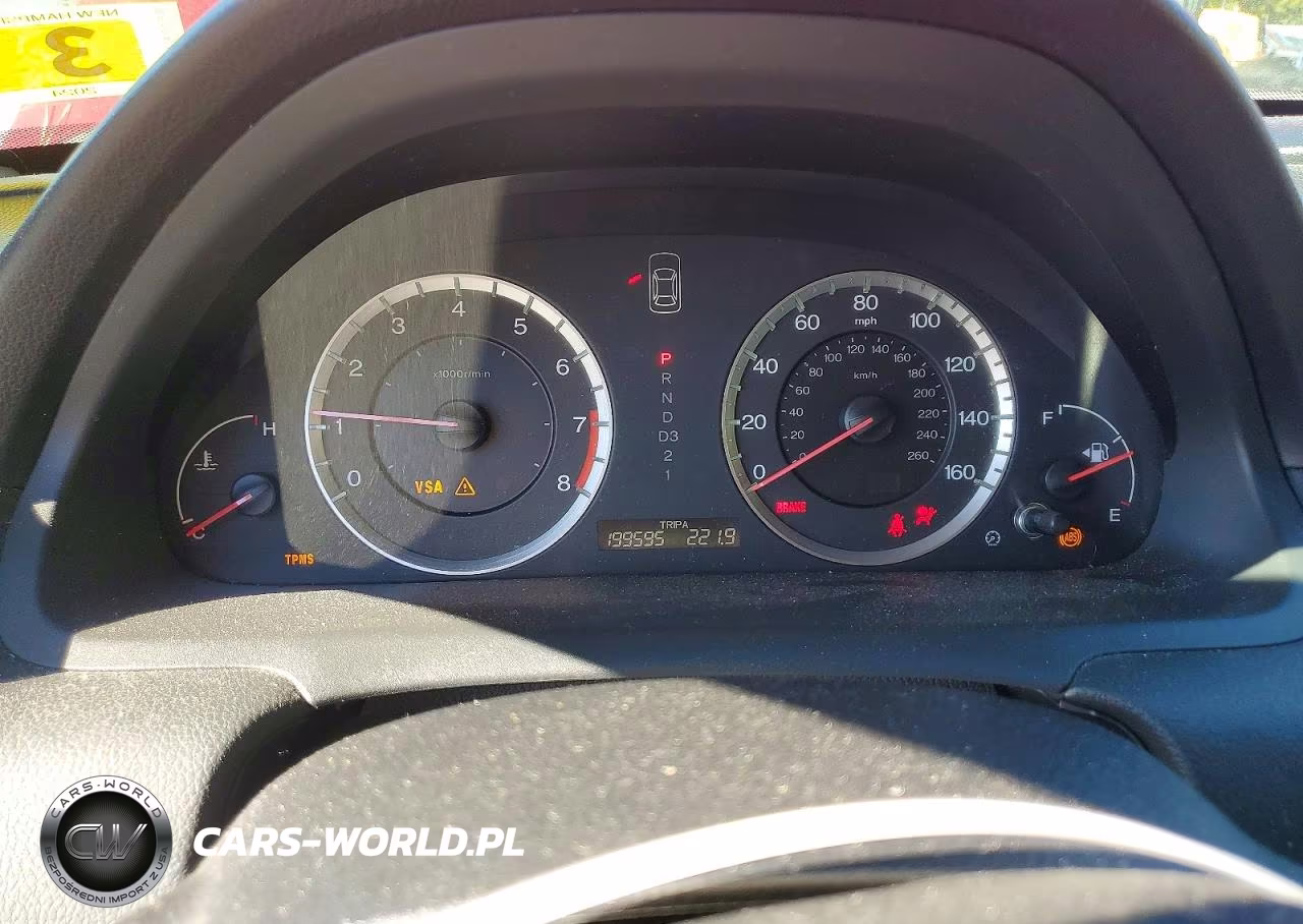 2008 Honda Accord Exl VIN:1HGCS22848A010978 - 9
