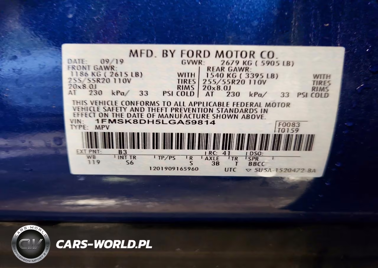 2020 Ford Explorer Xlt VIN:1FMSK8DH5LGA59814 - 13