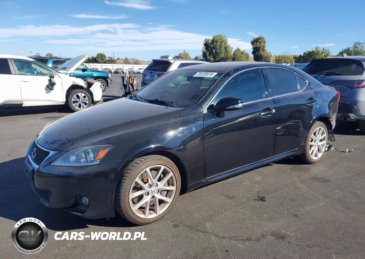 2012 Lexus Is 350 VIN:JTHCE5C26C5002494 - 1
