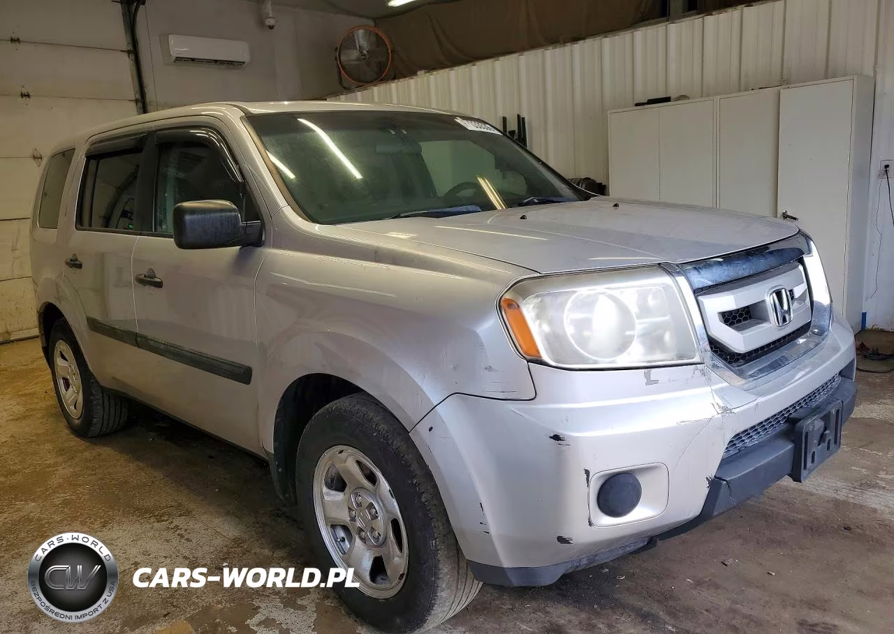 2011 Honda Pilot Lx VIN:5FNYF4H25BB068930 - 4