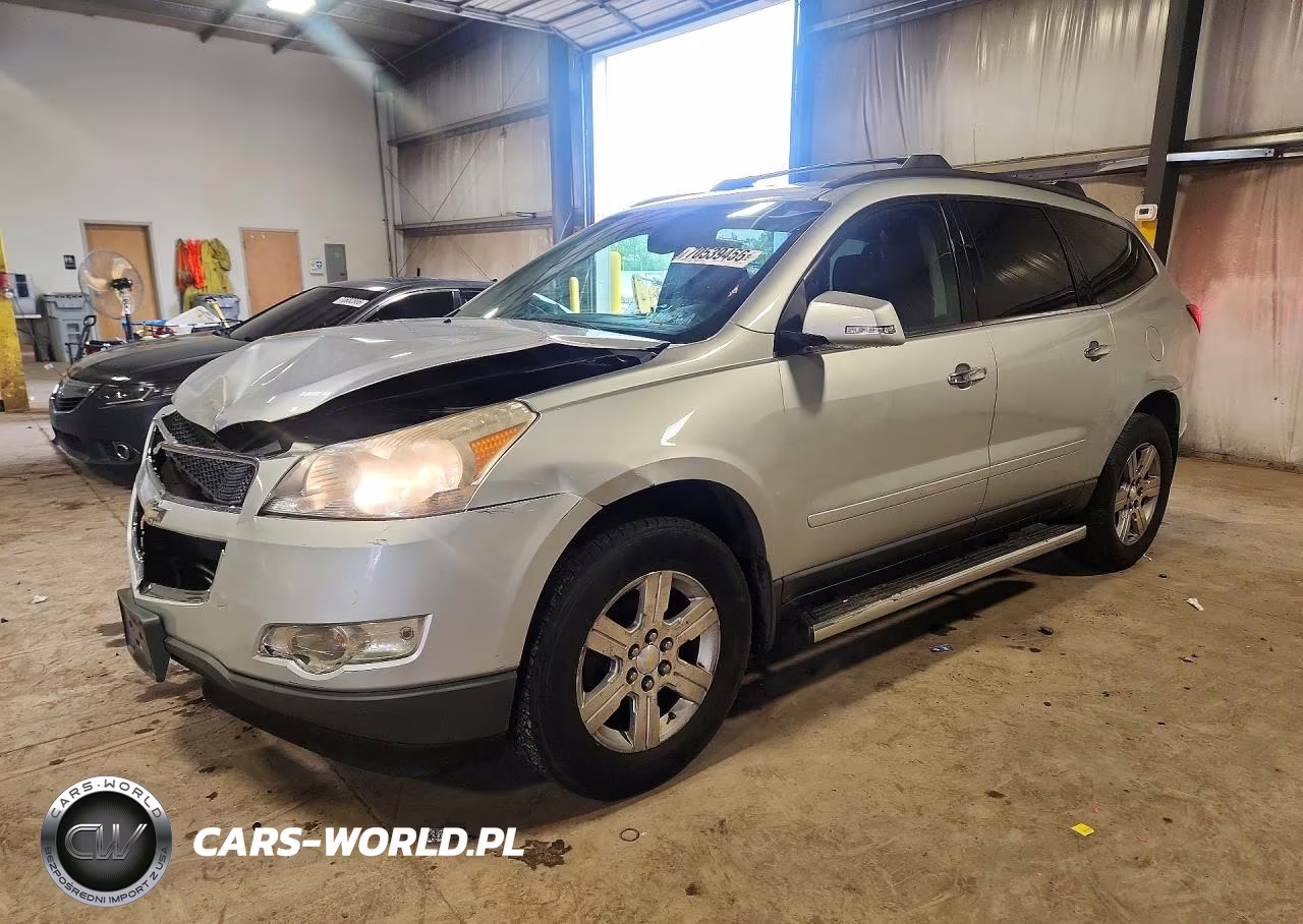 2012 Chevrolet Traverse Lt VIN:1GNKRGED5CJ383748 - 1