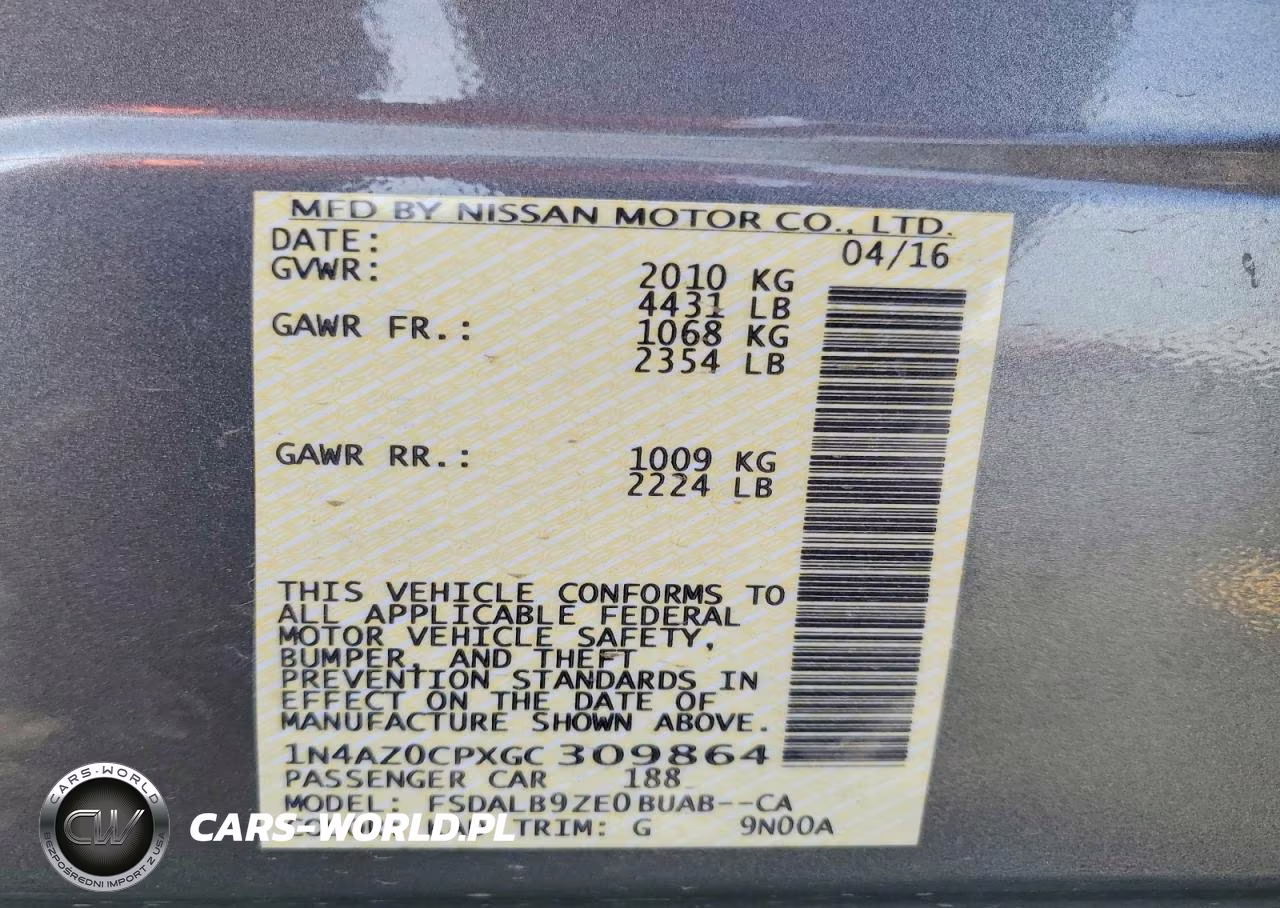 2016 Nissan Leaf S VIN:1N4AZ0CPXGC309864 - 13