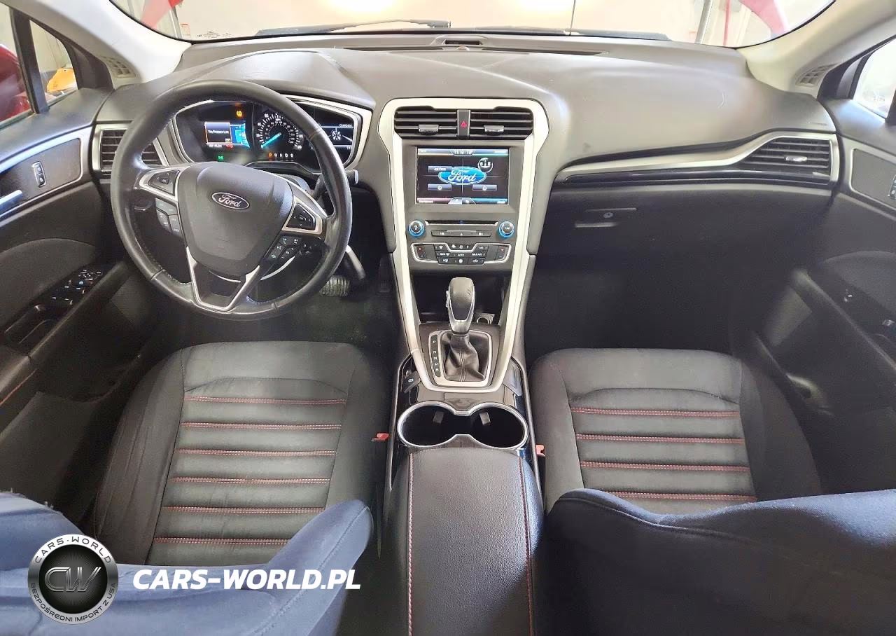 2016 Ford Fusion Se VIN:3FA6P0HD4GR378397 - 8