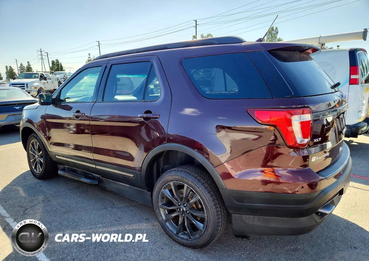 2018 Ford Explorer Xlt VIN:1FM5K7D84JGC44702 - 2